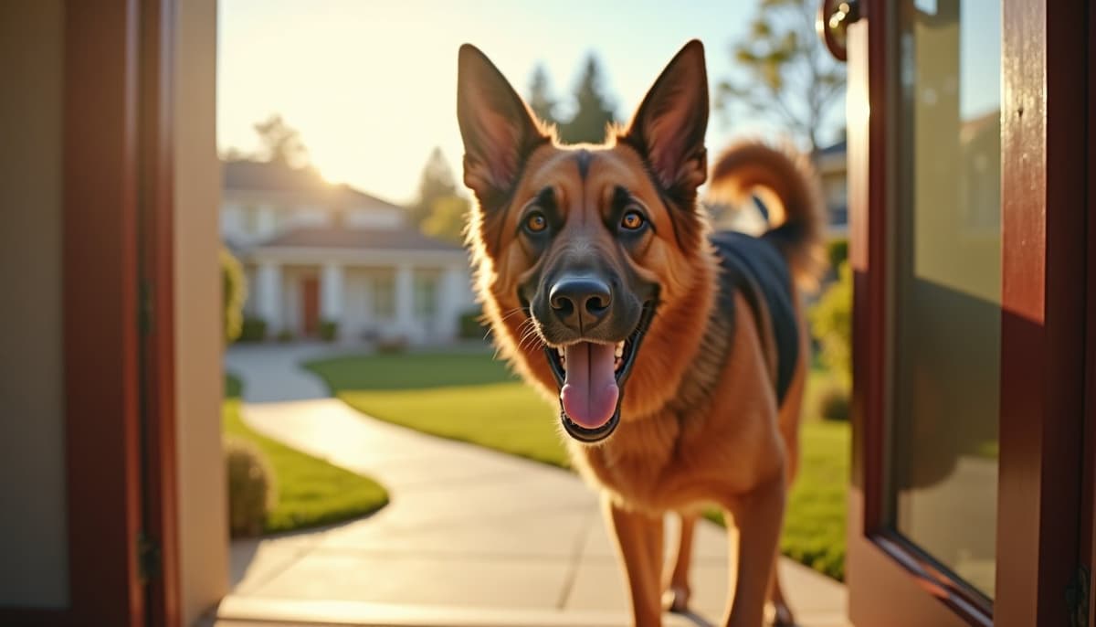 A dog on a walk — TPLO Surgery Cost in Huntington Beach, CA