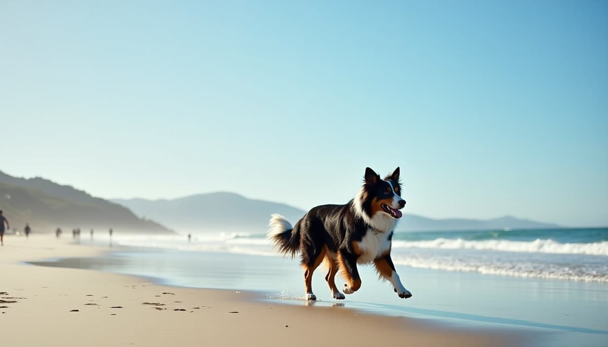 A dog on a walk — TPLO Surgery Cost in Irvine, CA for Dogs