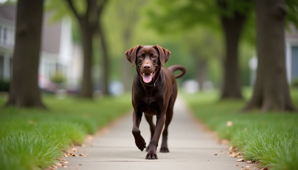 A dog on a walk — TPLO Surgery Cost in Jacksonville FL for Dogs (2026)