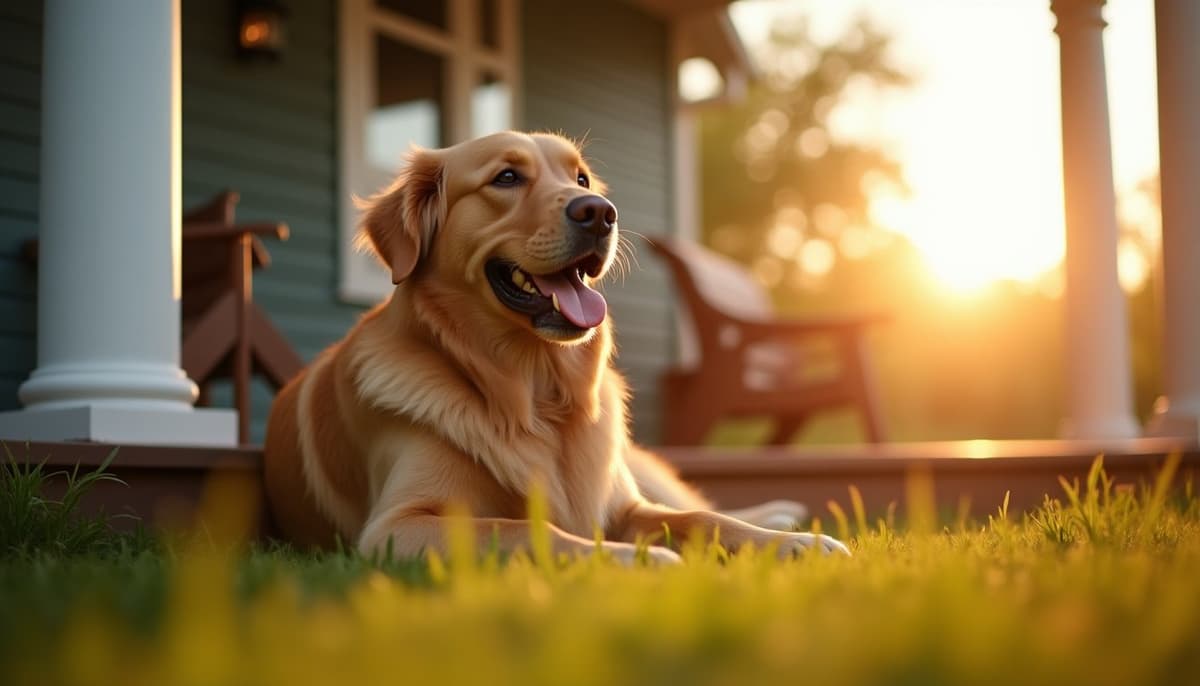 A dog on a walk — TPLO Surgery Cost in Kansas City, MO for Dogs