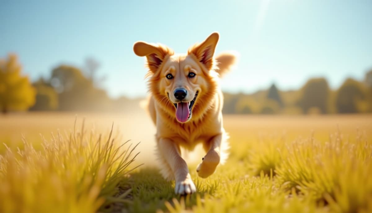 A dog on a walk — TPLO Surgery Cost in Lansing, MI for Dogs