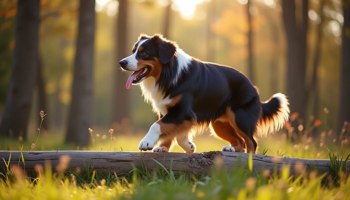 A dog on a walk — TPLO Surgery Cost in Little Rock, AR for Dogs