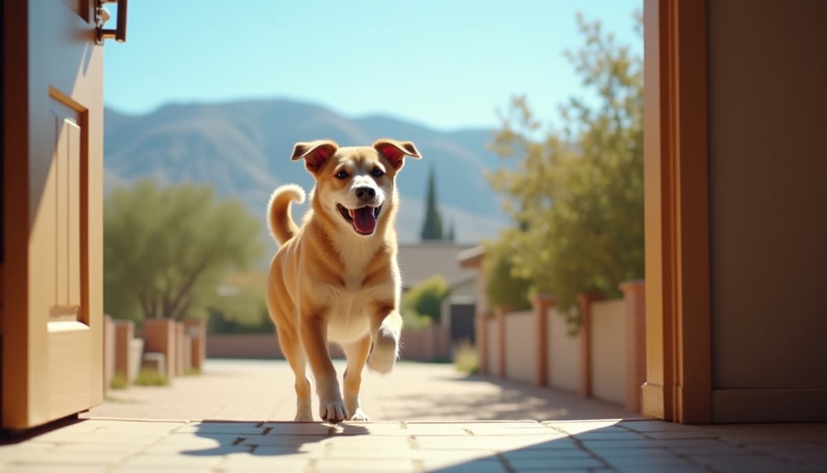 A dog on a walk — TPLO Surgery Cost in Moreno Valley, CA for Dogs