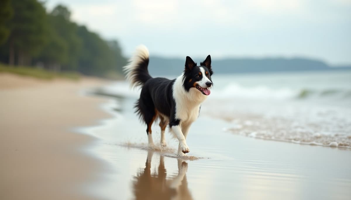 A dog on a walk — TPLO Surgery Cost in Naperville, IL for Dogs