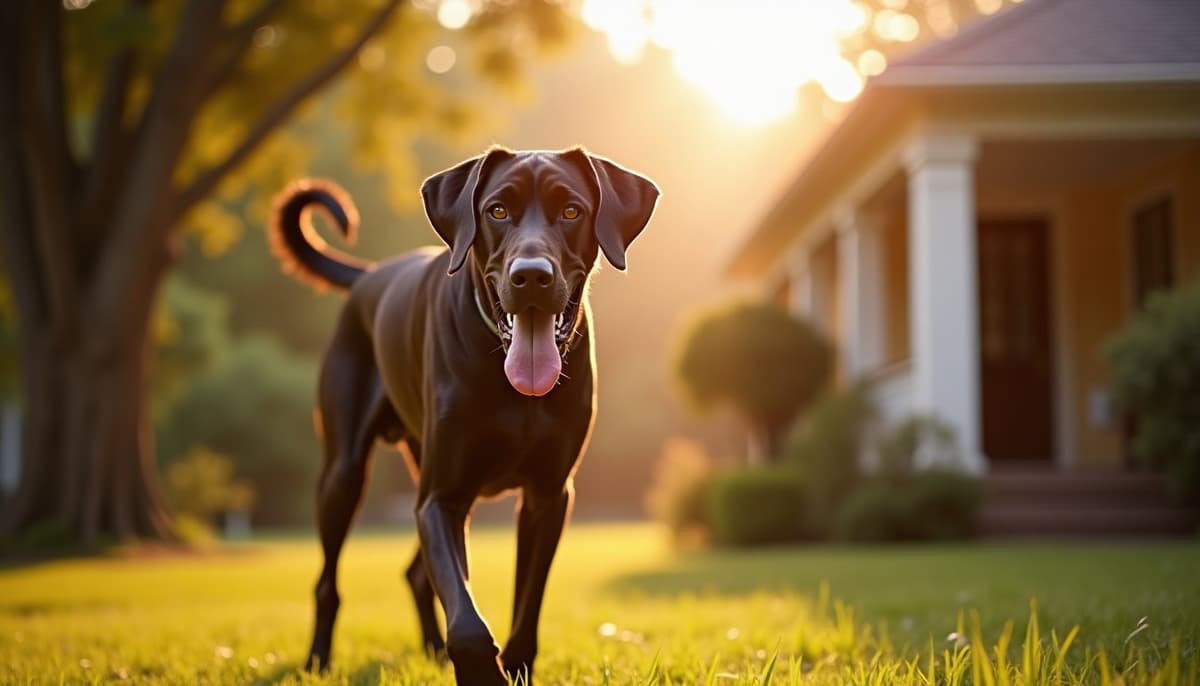 A dog on a walk — TPLO Surgery Cost in New Orleans, LA for Dogs