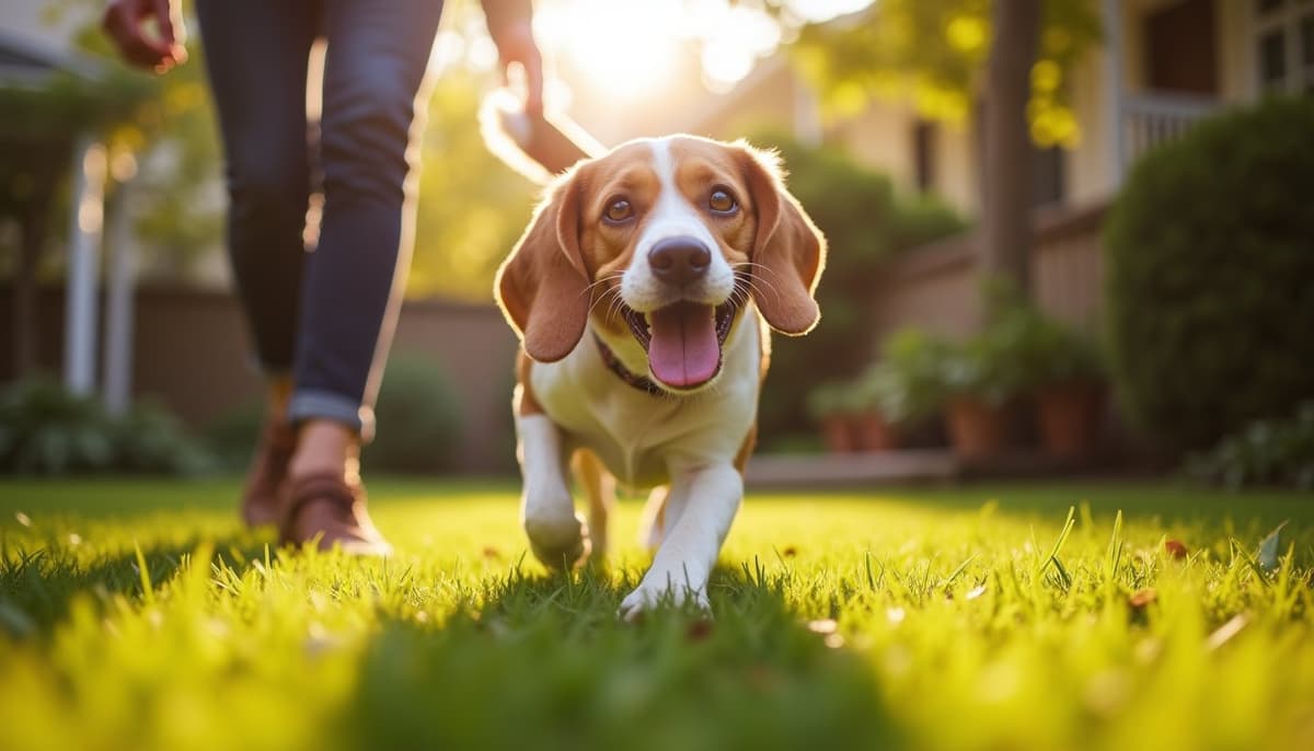 A dog on a walk — TPLO Surgery Cost in Philadelphia, PA for Dogs