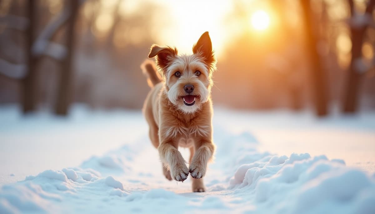 A dog on a walk — TPLO Surgery Cost in Richardson TX for Dogs
