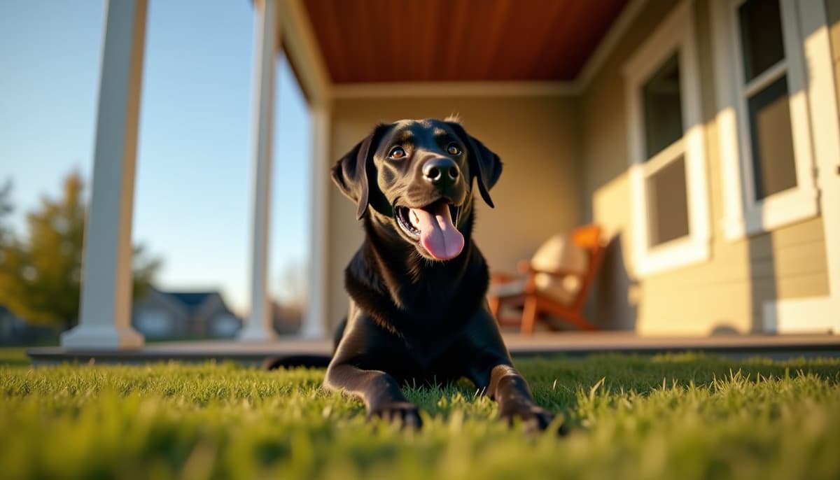 A dog on a walk — TPLO Surgery Cost in Rockford, IL for Dogs