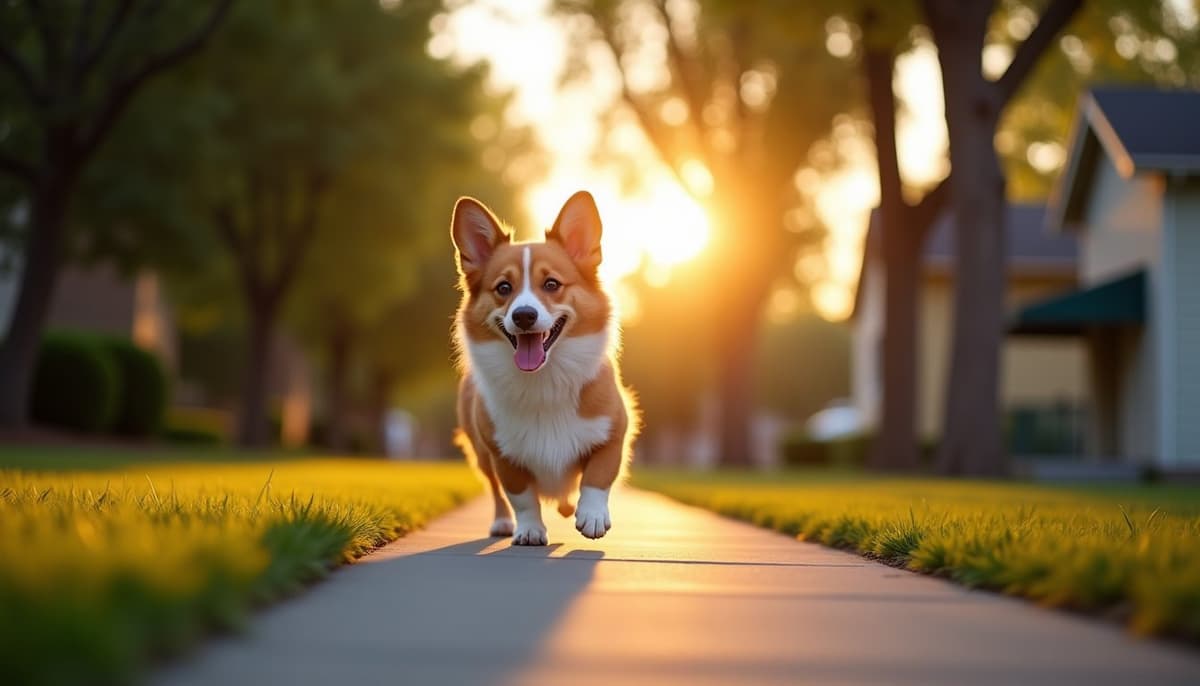 A dog on a walk — TPLO Surgery Cost in Roseville, CA for Dogs