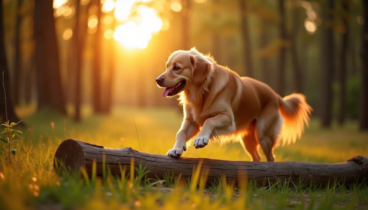 A dog on a walk — TPLO Surgery Cost in San Antonio, TX for Dogs