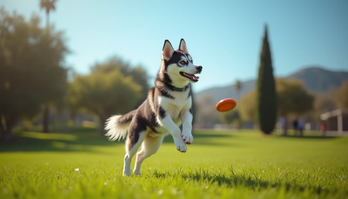 A dog on a walk — TPLO Surgery Cost in San Diego, CA for Dogs