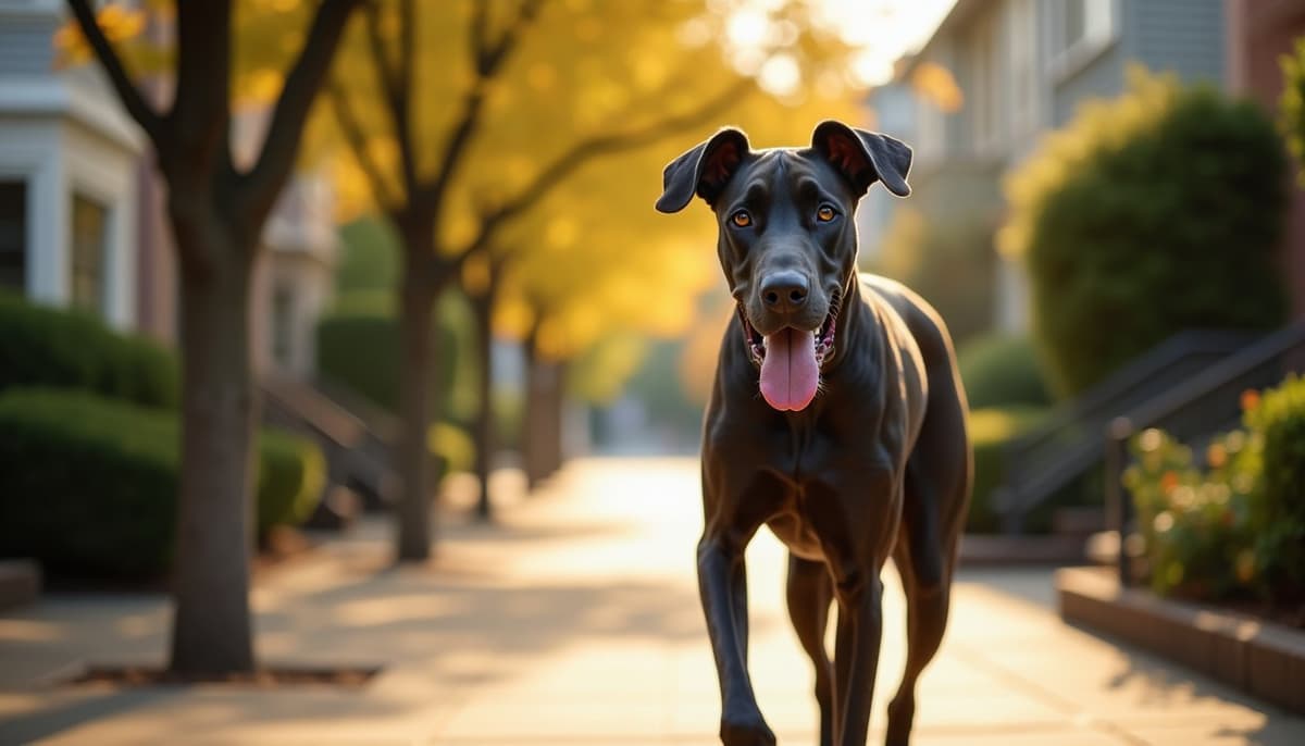 A dog on a walk — TPLO Surgery Cost in San Francisco, CA for Dogs
