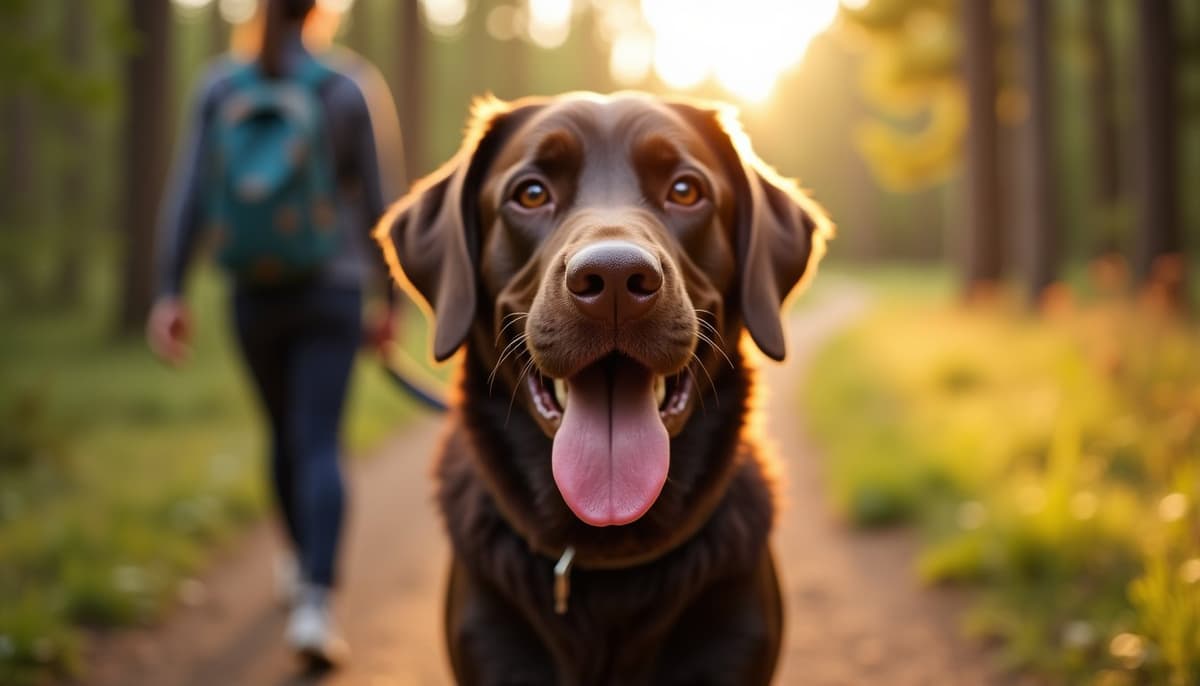 A dog on a walk — TPLO Surgery Cost Santa Clarita, CA for Dogs