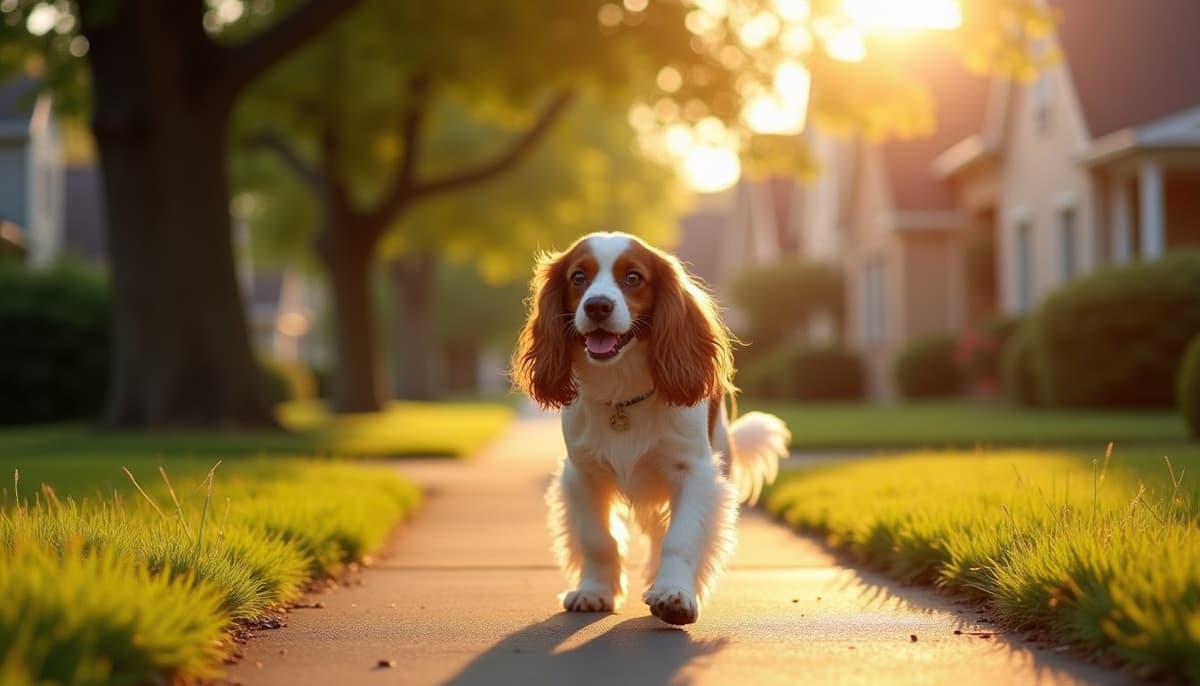 A dog on a walk — Veterinary Orthopedic Specialist Albuquerque NM