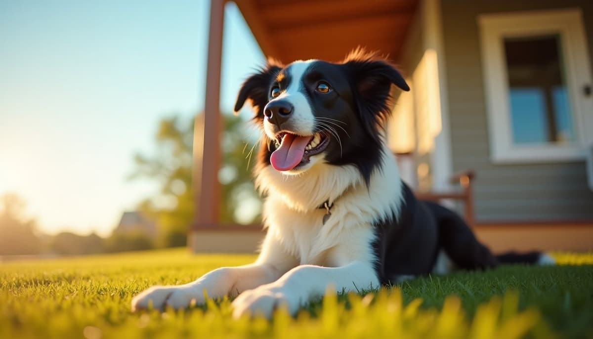 A dog on a walk — Veterinary Orthopedic Specialist for Dogs in Amarillo TX