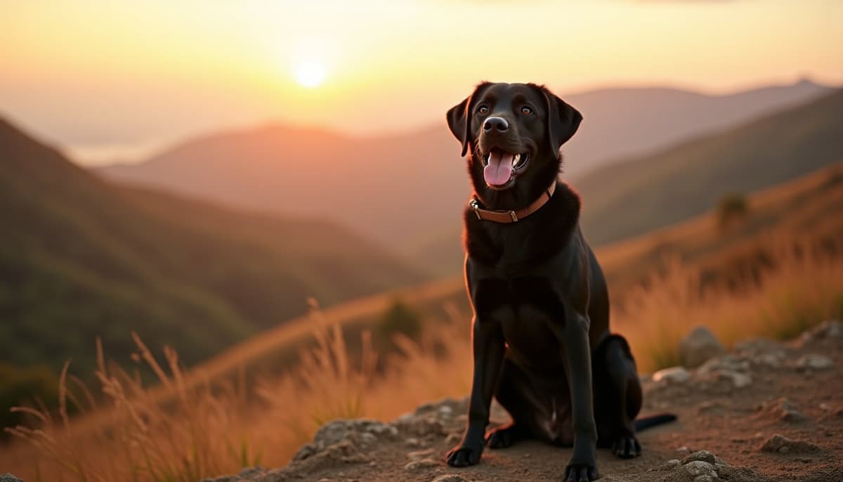 A dog on a walk — Veterinary Orthopedic Specialist in Antioch, CA