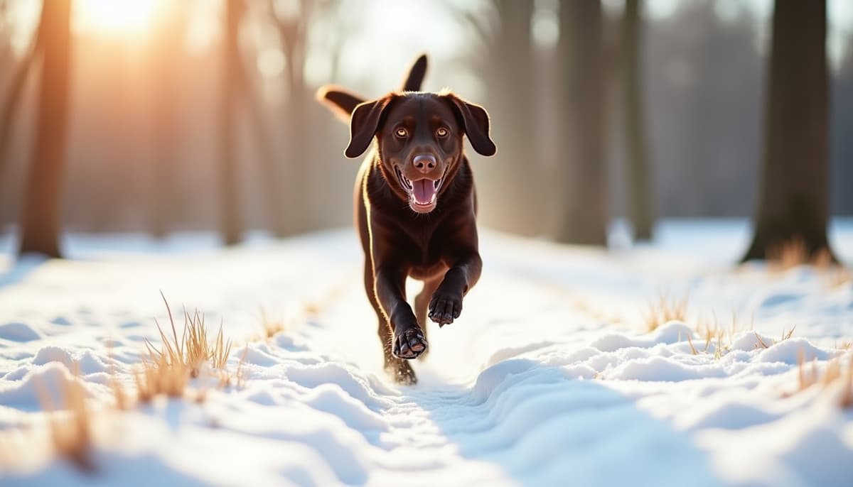 A dog on a walk — Veterinary Orthopedic Specialist in Boston, MA for Dogs