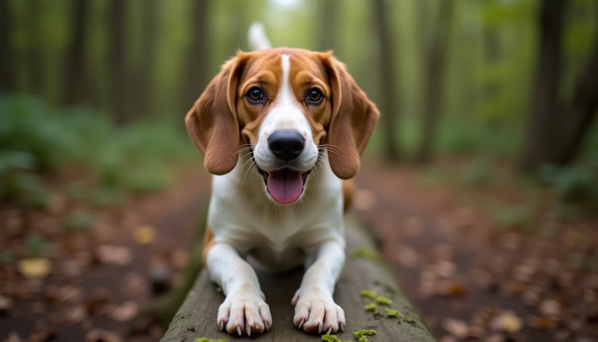 A dog on a walk — Veterinary Orthopedic Specialist in Chattanooga, TN