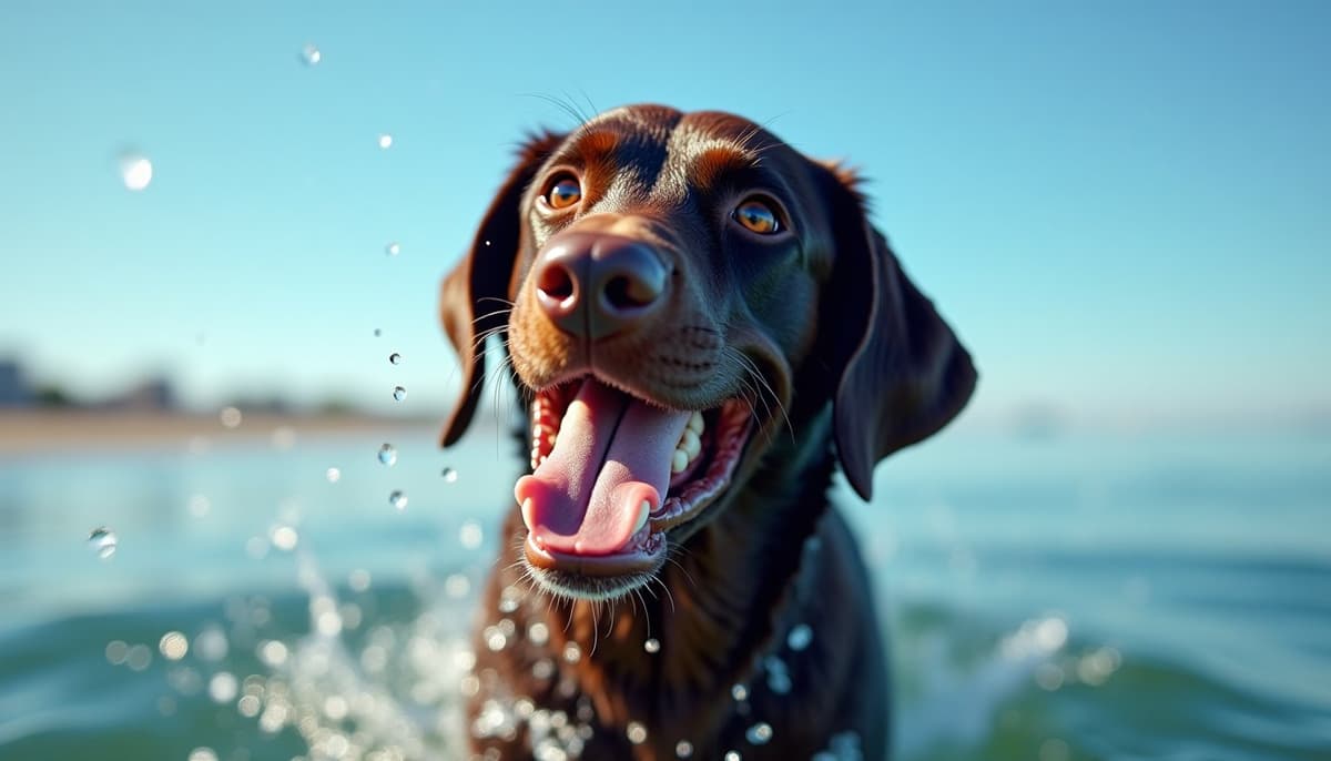 A dog on a walk — Veterinary Orthopedic Specialist Chesapeake VA