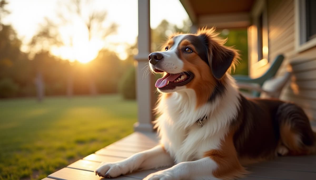 A dog on a walk — Veterinary Orthopedic Specialist in Cincinnati, OH