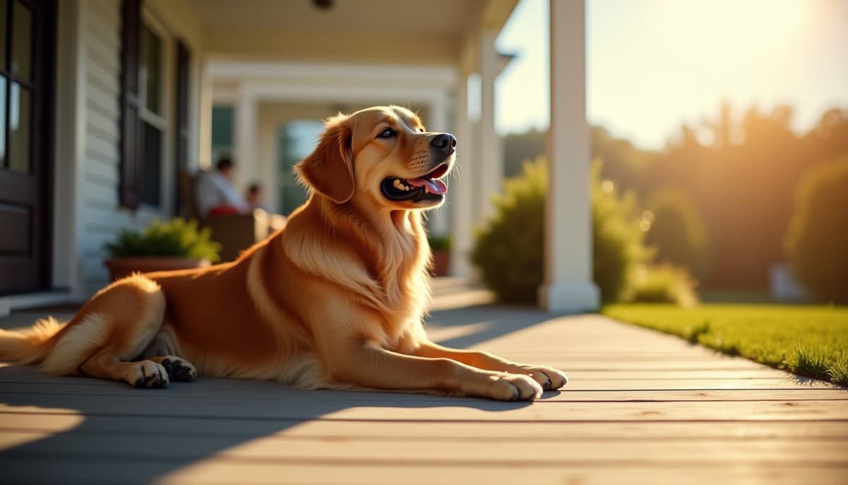 A dog on a walk — Vet Orthopedic Specialist Columbus OH for Dogs