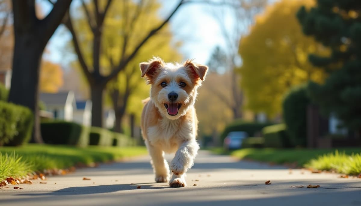 A dog on a walk — Veterinary Orthopedic Specialist Dallas TX for Dogs