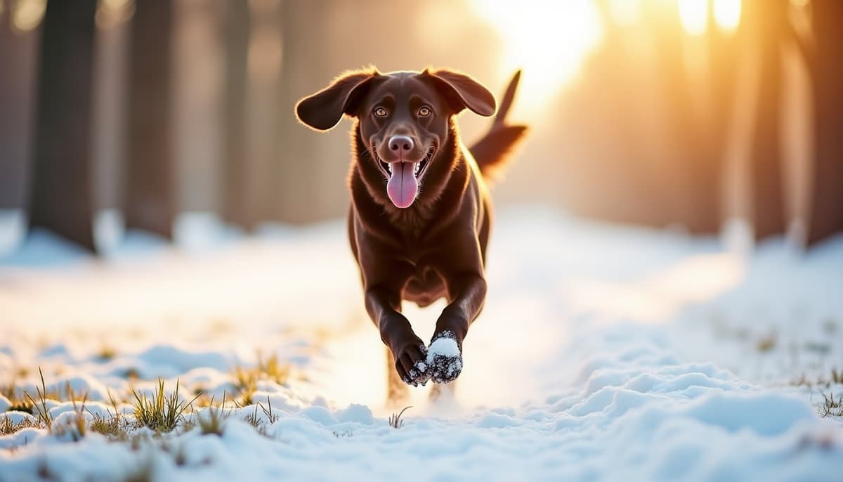 A dog on a walk — Veterinary Orthopedic Specialist in El Monte, CA