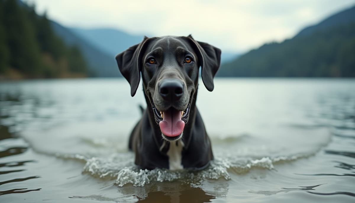 A dog on a walk — Veterinary Orthopedic Specialist in Everett, WA for Dogs