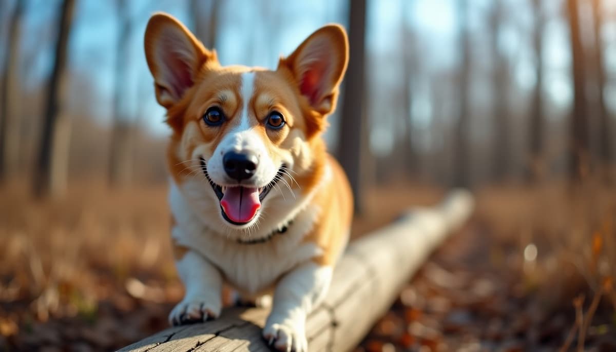 A dog on a walk — Veterinary Orthopedic Specialist in Fargo ND