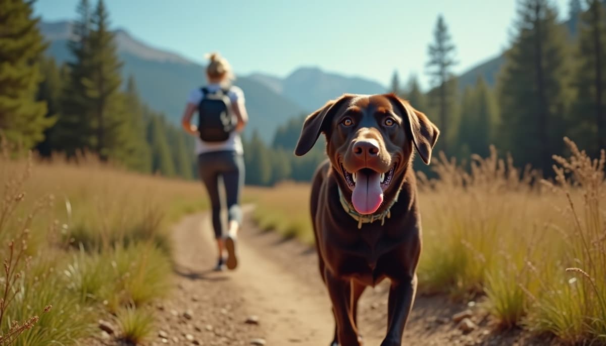 A dog on a walk — Veterinary Orthopedic Specialist Fort Collins CO