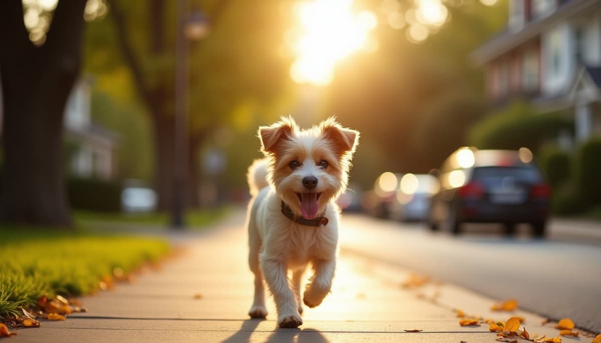 A dog on a walk — Veterinary Orthopedic Specialist Fremont CA