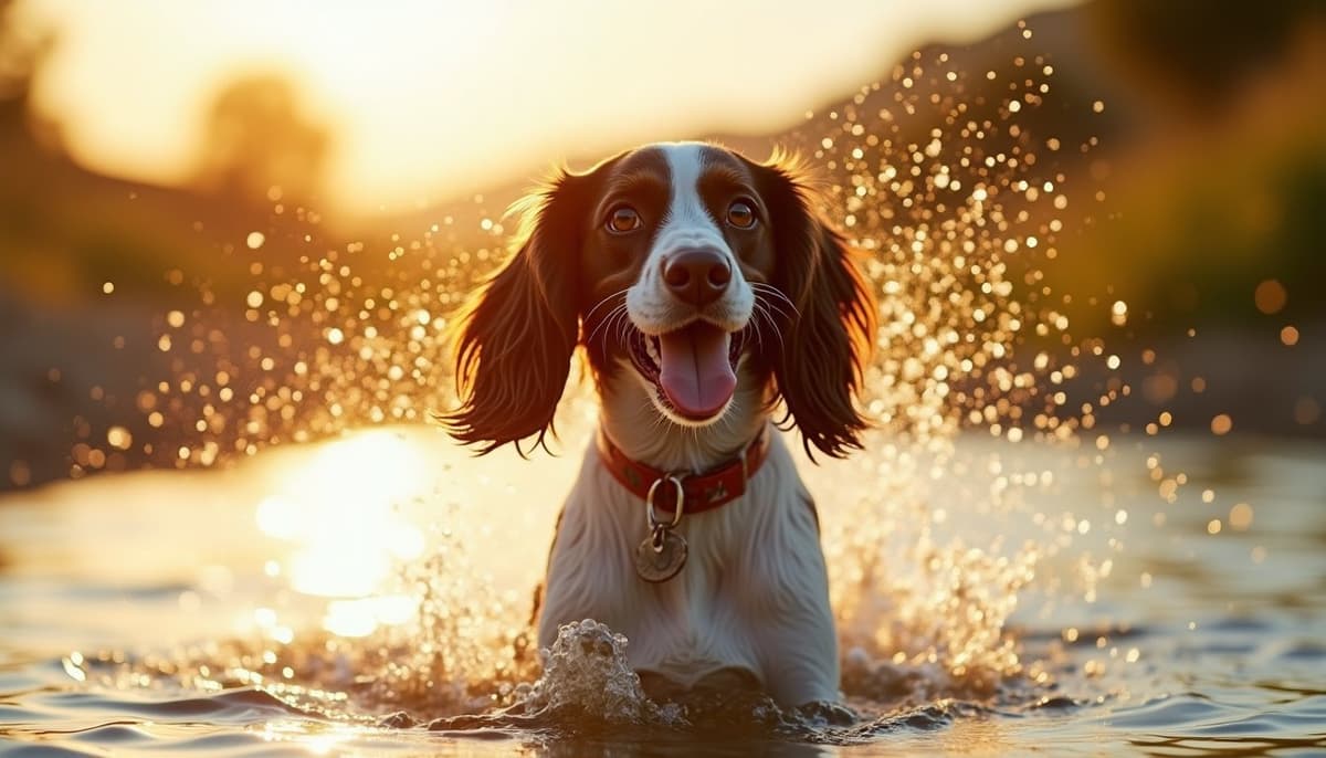 A dog on a walk — Veterinary Orthopedic Specialist in Fresno, CA for Dogs