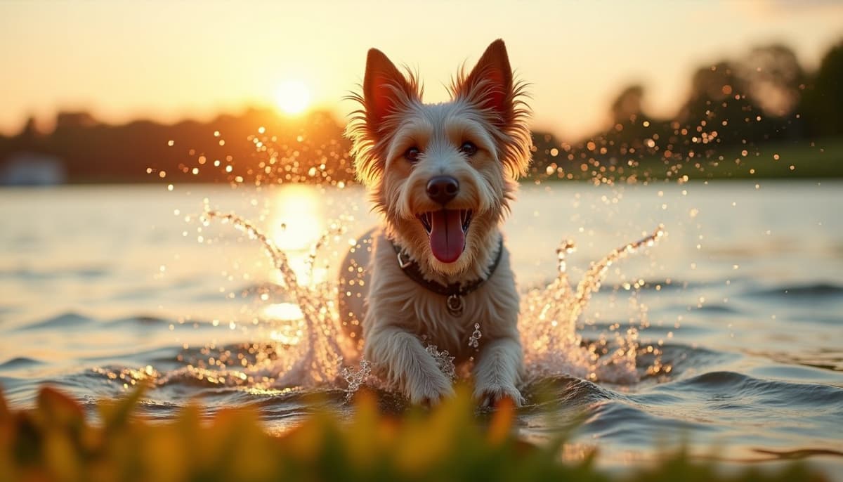 A dog on a walk — Veterinary Orthopedic Specialist Frisco NC