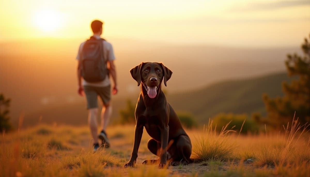 A dog on a walk ā Veterinary Orthopedic Specialist Grand Rapids MI for Dogs