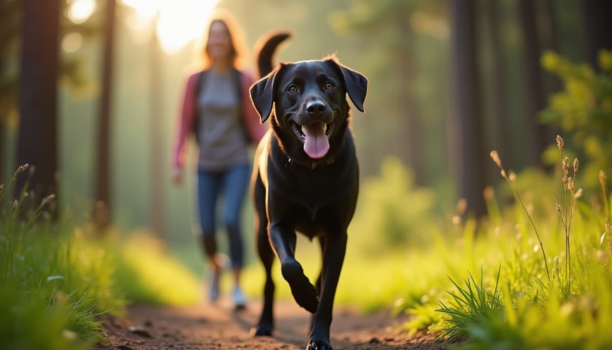 A dog on a walk — Veterinary Orthopedic Specialist Independence KS