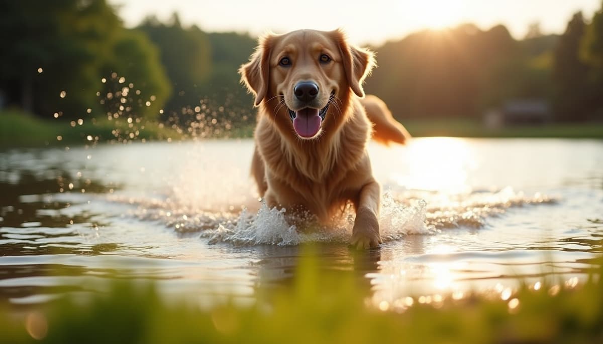 A dog on a walk — Vet Orthopedic Specialist Irvine CA for Dogs