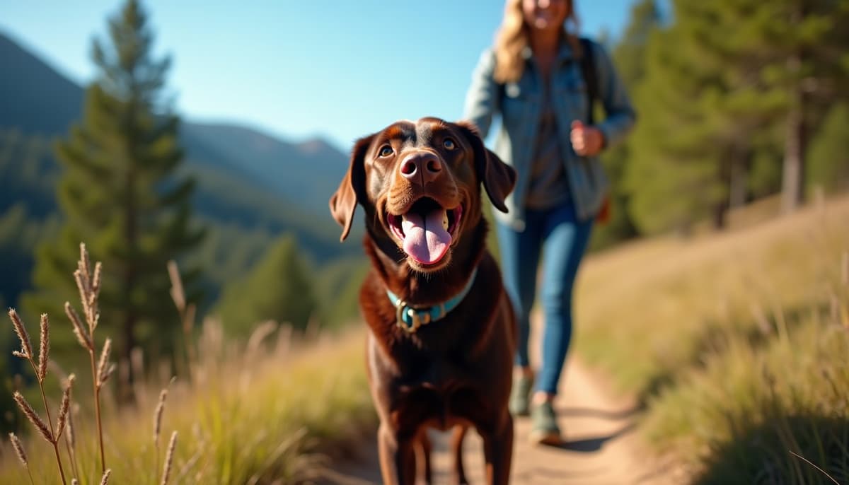 A dog on a walk — Veterinary Orthopedic Specialist Jersey City NJ