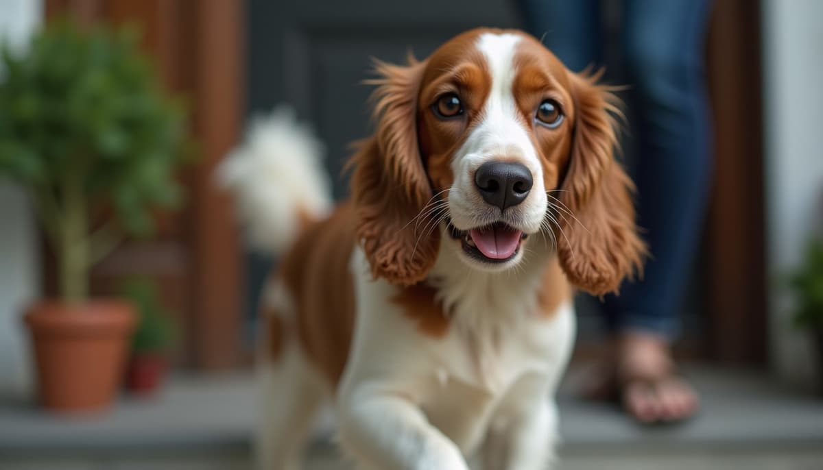 A dog on a walk — Vet Orthopedic Specialist Joliet IL for Dogs