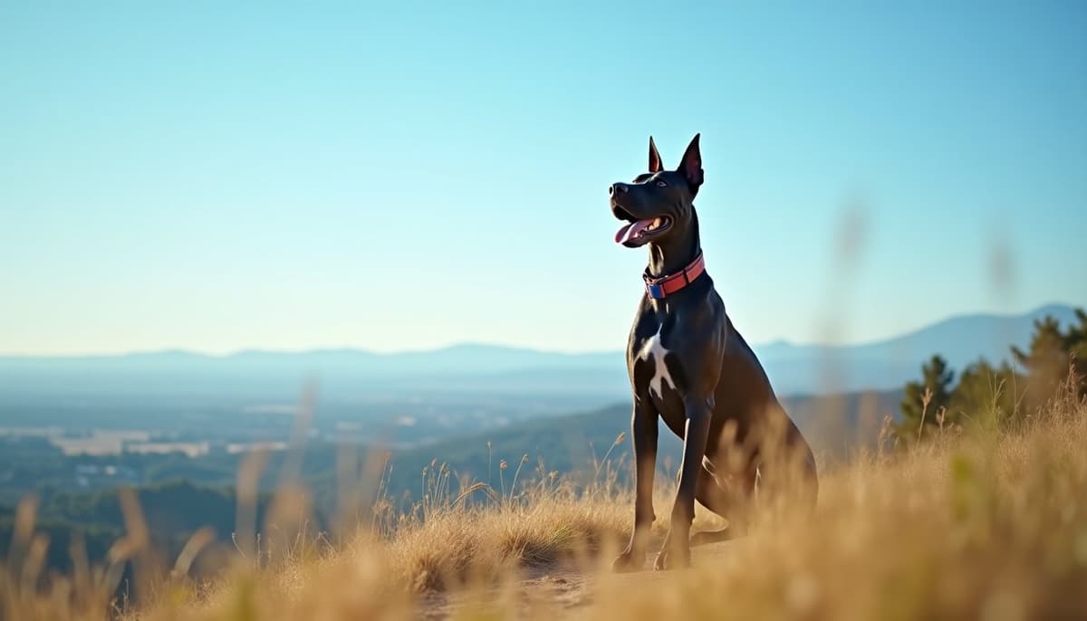A dog on a walk — Veterinary Orthopedic Specialist in Lafayette, LA