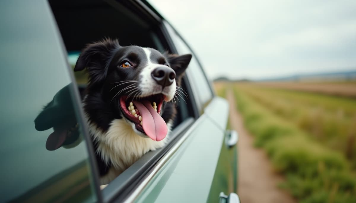 A dog on a walk — Veterinary Orthopedic Specialist in Lincoln, NE for Dogs