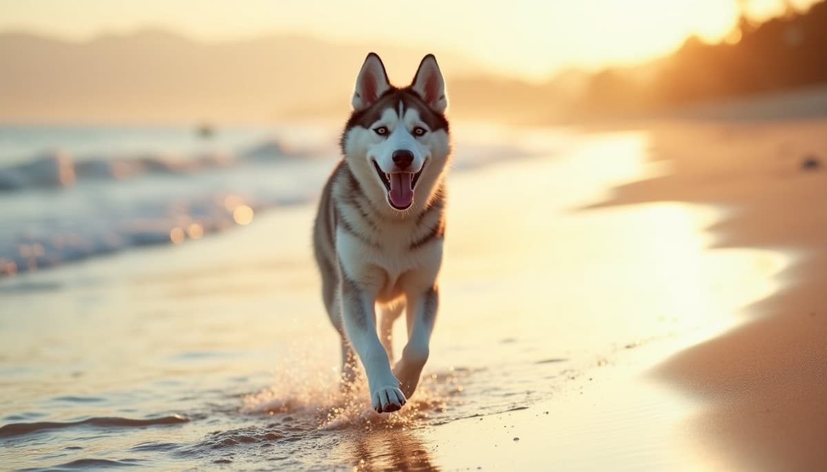 A dog on a walk — Veterinary Orthopedic Specialist in Mesquite, TX