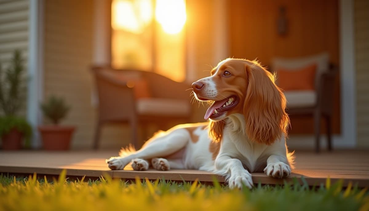 A dog on a walk — Veterinary Orthopedic Specialist in Midland, MI