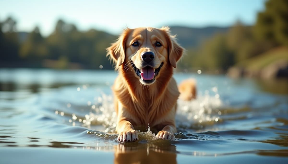 A dog on a walk — Veterinary Orthopedic Specialist in Pasadena, CA