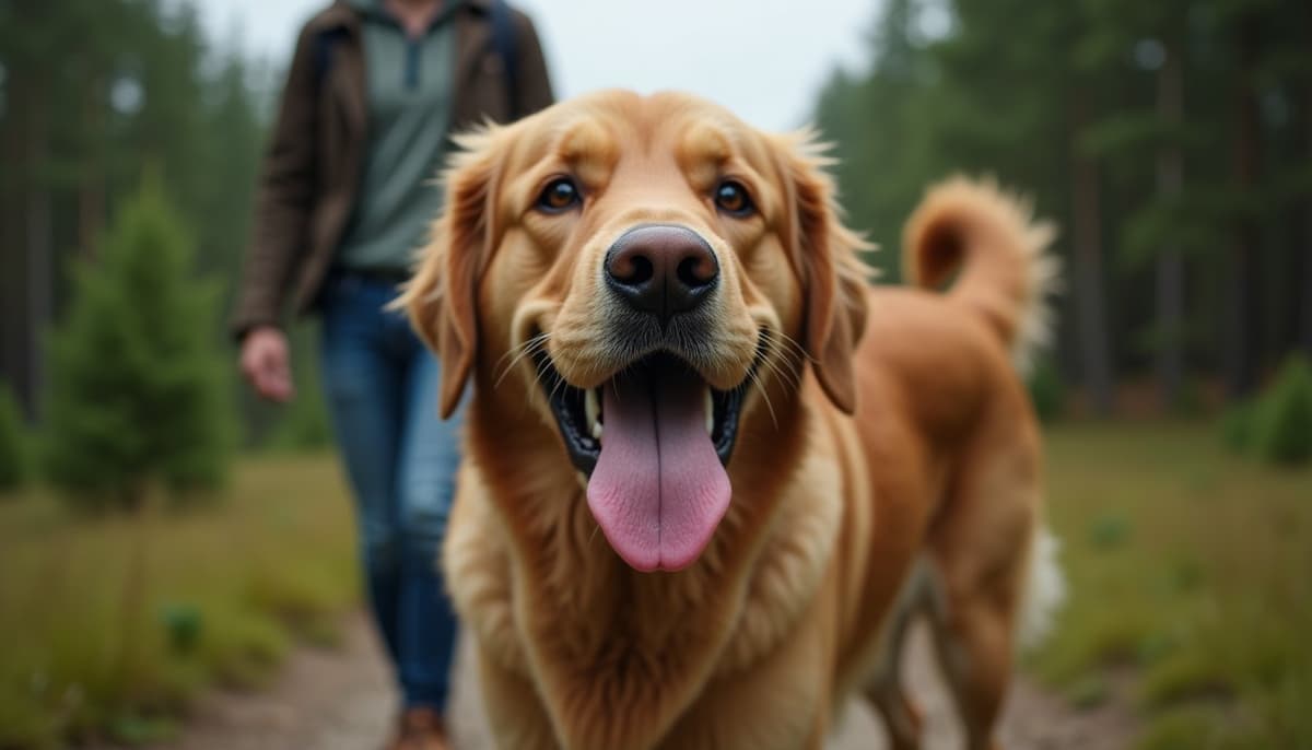 A dog on a walk — Veterinary Orthopedic Specialist Philadelphia PA for Dogs