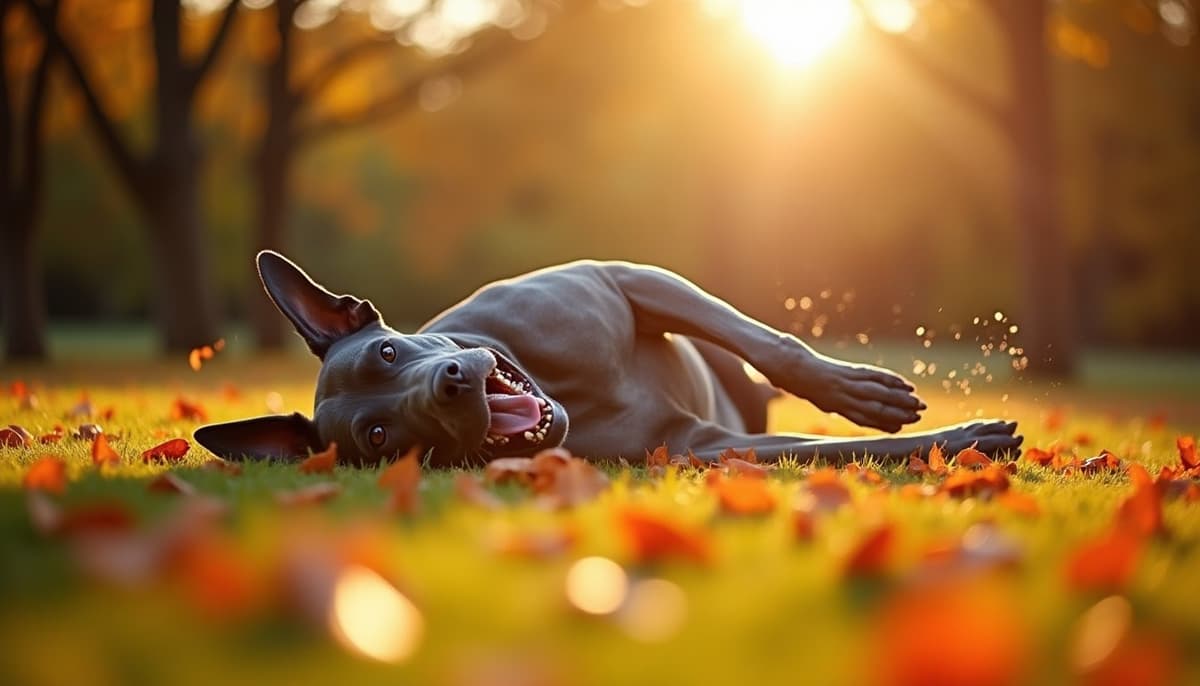A dog on a walk — Veterinary Orthopedic Specialist in Providence RI