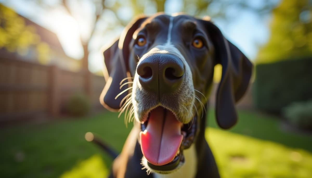 A dog on a walk — Veterinary Orthopedic Specialist Rancho Cucamonga CA