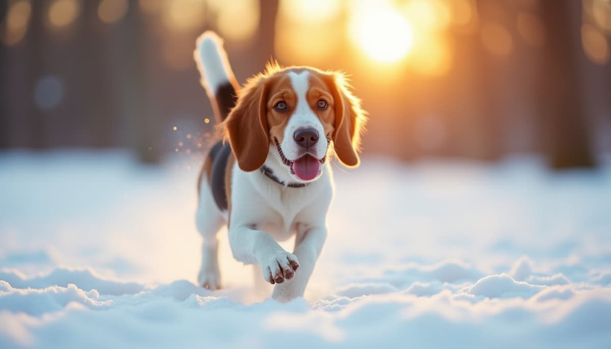 A dog on a walk — Veterinary Orthopedic Specialist in Richmond VA for Dogs