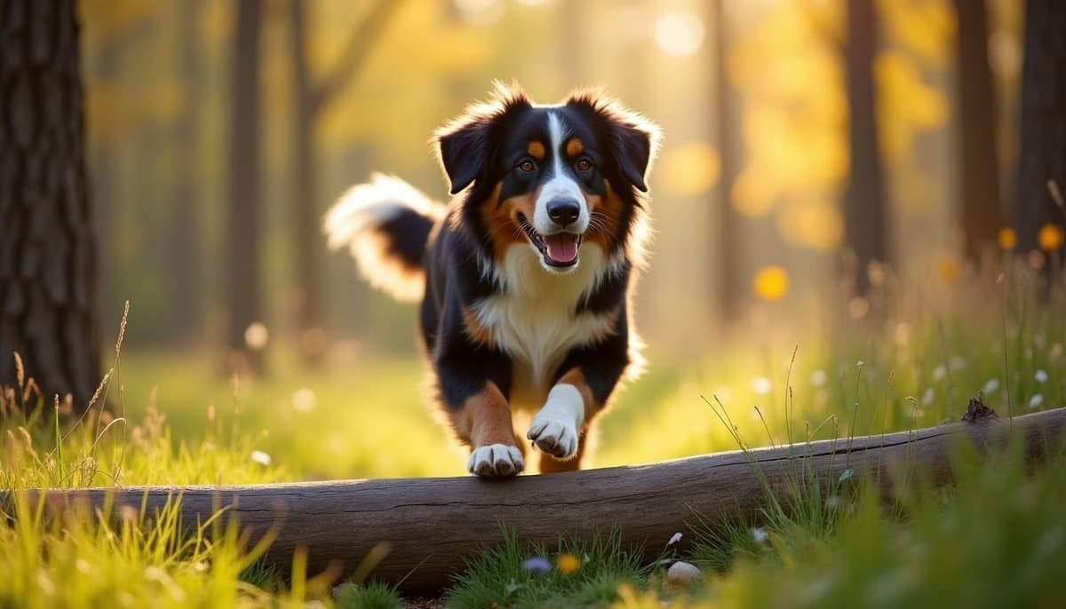 A dog on a walk — Vet Orthopedic Specialist Santa Clara CA for Dogs