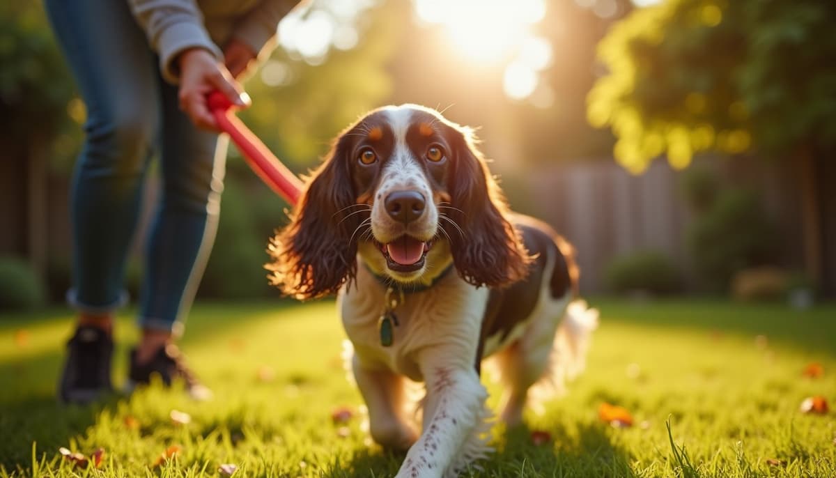 A dog on a walk — Veterinary Orthopedic Specialist in Seattle, WA for Dogs