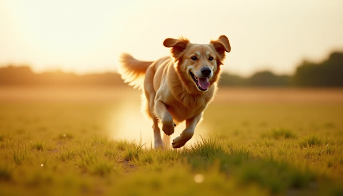 A dog on a walk — Veterinary Orthopedic Specialist in Waco, TX